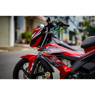 Tem rời sonic đỏ mẫu sr cực chất 2023 , tem 3 lớp bền màu
