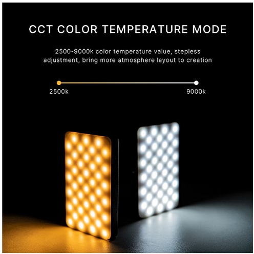 ULANZI VL120 RGB (2500-9000K) - Đèn LED đổi màu RGB | 20 hiệu ứng | Pin Lithium 3100mAh | BigBuy360 - bigbuy360.vn