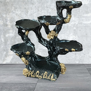 Chân đế 6 ô - phú quý bình an