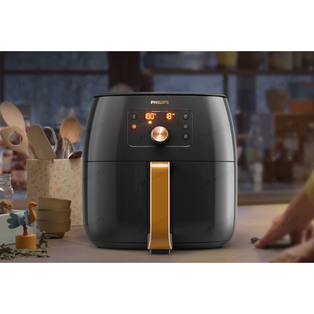 NỒI CHIÊN KHÔNG DẦU PHILIPS HD9651/61 7,3L ,BẢO HÀNH 2 NĂM