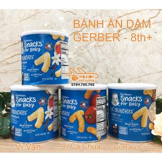 Bánh ăn dặm Gerber lùn (8 tháng+)