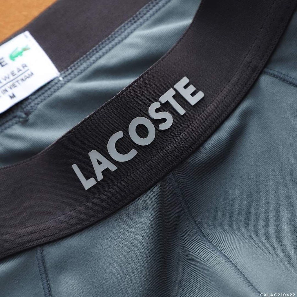 Quần Lót Nam Lacoste Quần Sịp Nam Tam Giác Cao Cấp Chất Thun Lạnh Mềm Mịn Siêu Mát