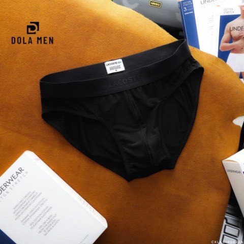 Quần Lót Nam Lacoste Quần Sịp Nam Tam Giác Cao Cấp Chất Thun Lạnh Mềm Mịn Siêu Mát