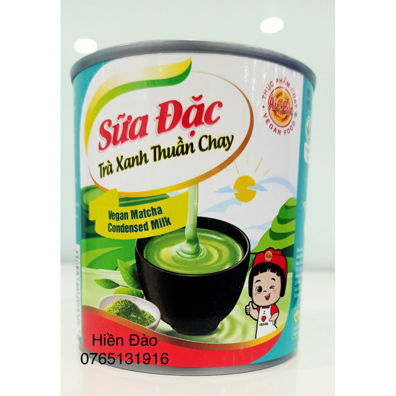 Sữa Đặc Trà Xanh Thuần Chay 330 gr