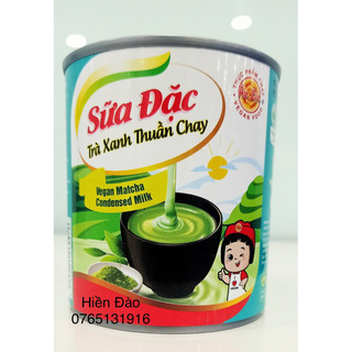Sữa đặc trà xanh thuần chay 330 gr