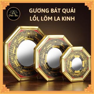 Gương bát quái la kinh lồi, lõm