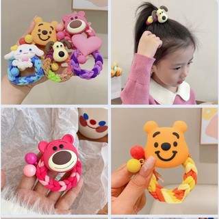 Cột tóc charm to hoạt hình cute siêu đáng yêu