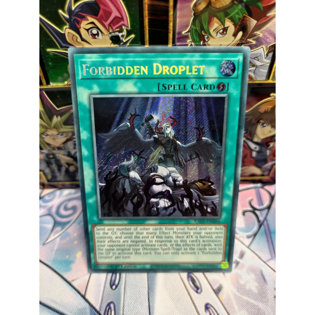 Thẻ bài Forbidden Droplet - RA01-EN064