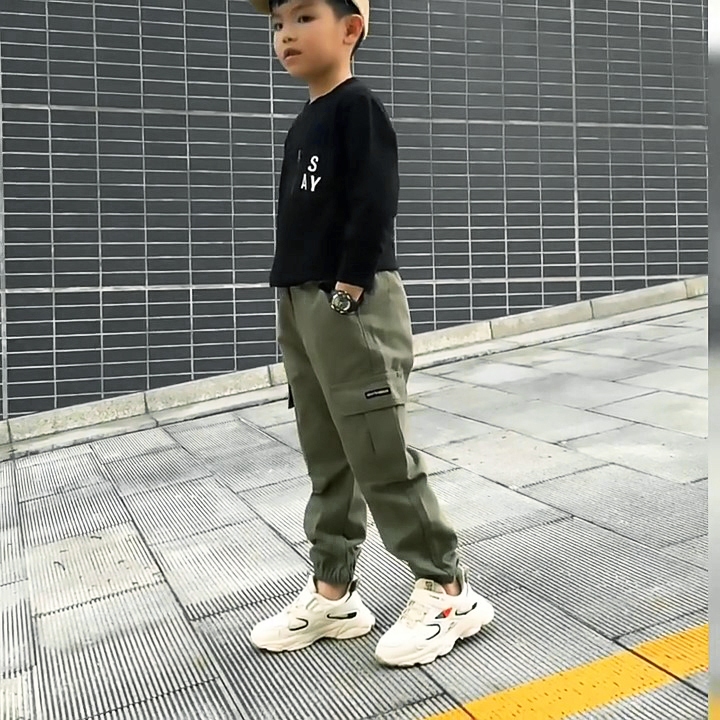 Quần Kaki trẻ em, chất kaki mềm co giãn, thấm hút mồ hôi, cho bé vui chơi năng động