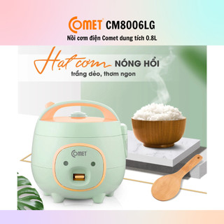 [HỎA TỐC] Nồi Cơm Điện Comet CM8006 (Dung tích 0.8L) - Chính hãng