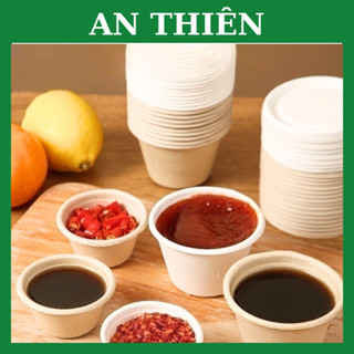  50 HỘP BÃ MÍA ĐỰNG NƯỚC CHẤM NƯỚC SỐT - THÂN THIỆN MÔI TRƯỜNG 