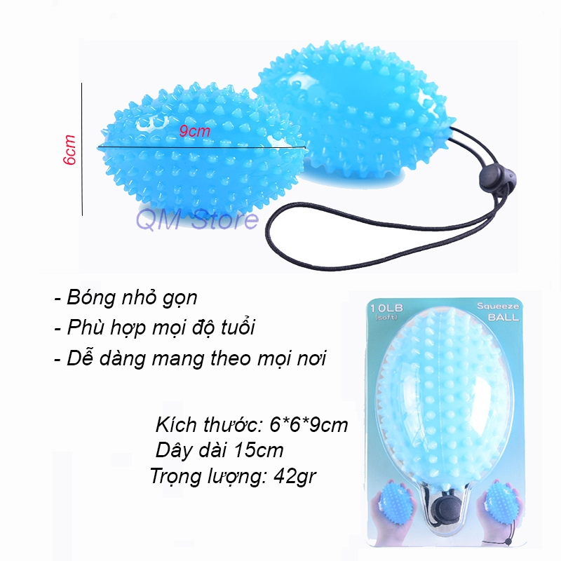Banh Gai Bóng Tập Tay Ngón Tay Phục Hồi Chức Năng Sau Chấn Thương Đột Quỵ BG40