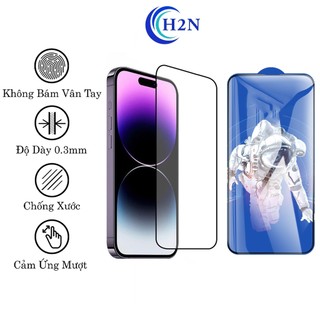 Cường Lực 15 14 13 chính hãng Hoco G9 G14 kính trong Full Màn hình Cho Điện Thoại IP 6s 6 7 8 Plus X Xs 11 Xr 12 Pro Max