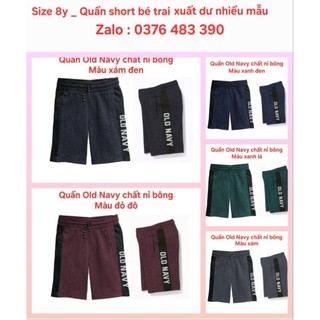 Short bé trai xuất dư