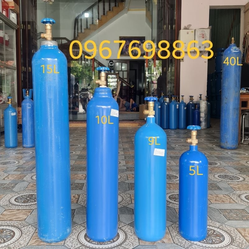 Bình khí Oxy_Argon_Nito_Co2 đã nạp khí