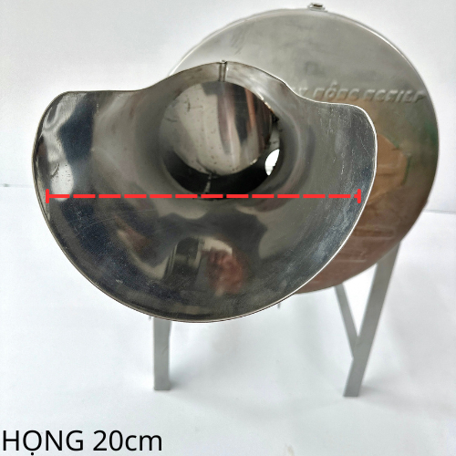 Khung Máy INOX " KHÔNG MOTOR " Thái Chuối Đa Năng Băm Rau Bèo, Cỏ Voi Mịn lắp cho máy 1.1kW và 1,5kW. TẶNG Dao Trục 24mm