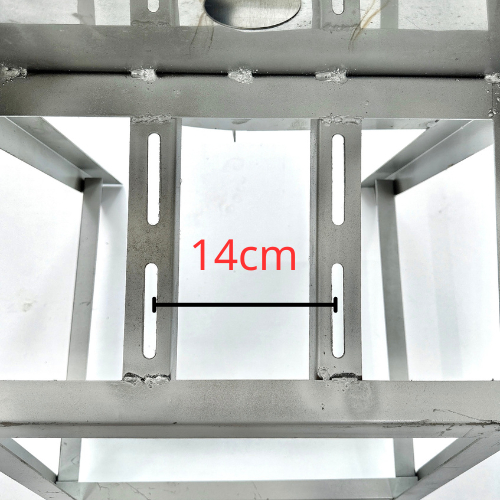 Khung Máy INOX " KHÔNG MOTOR " Thái Chuối Đa Năng Băm Rau Bèo, Cỏ Voi Mịn lắp cho máy 1.1kW và 1,5kW. TẶNG Dao Trục 24mm