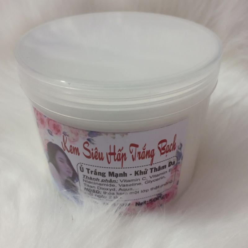 Kem Siêu Hấp Trắng Bạch ( hộp 500g)