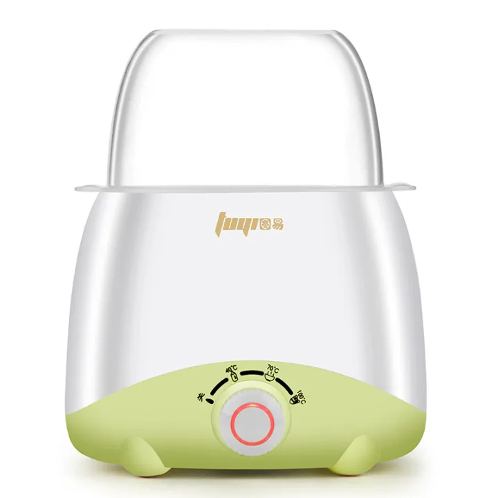 Máy hâm sữa và tiệt trùng bình sữa đa năng:Tiệt trùng bình sữa, hâm sữa, hâm thức ăn, luộc trứng sử dụng cùng lúc 2 bình