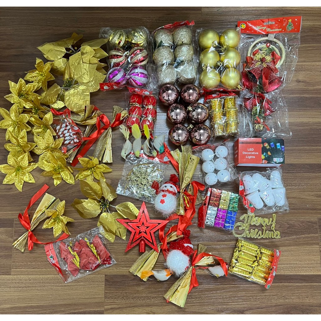 Cây Thông Noel 1m5, 1m8, 2m1 Tán Dày Đầy Đủ Phụ Kiện Trang Trí Cây Thông Noel Siêu Đẹp Mẫu 2023