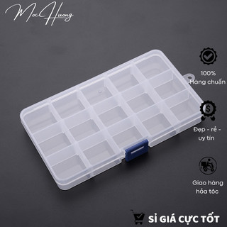 Khay nhựa đựng phụ kiện, đựng thuốc, trang sức có nắp - MH938