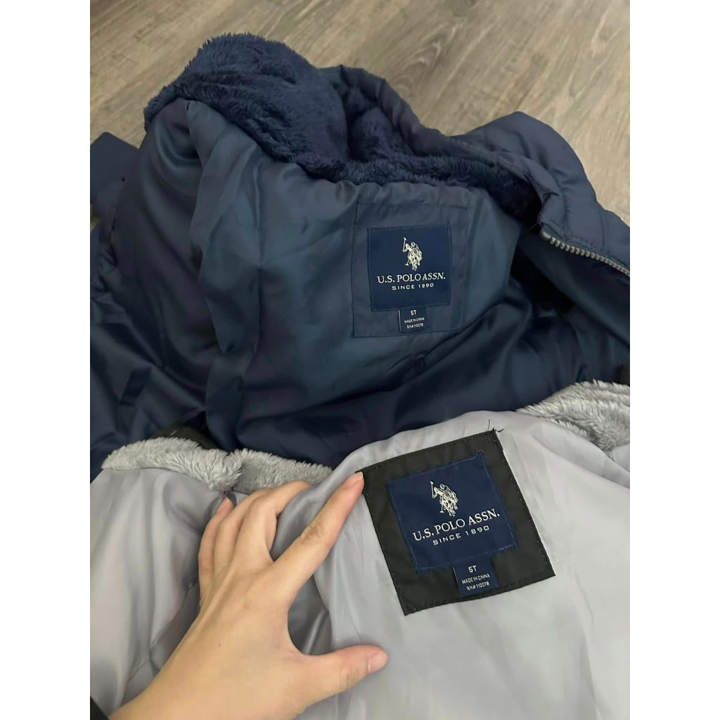 Áo phao thêu ngựa cho bé