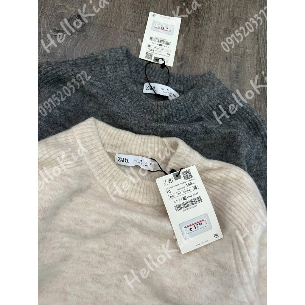 Áo len carshmere zxr kid xịn