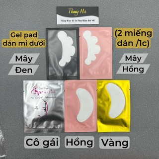 Gel pad dán mi dưới 10-20 bịch- dán mắt,mi dưới nối mi - dụng cụ nối mi - thúy hà