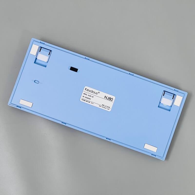 BÀN PHÍM CƠ KEYDOUS NJ80 AP RGB BLUE STEEL - KAILH BOX BROWN
