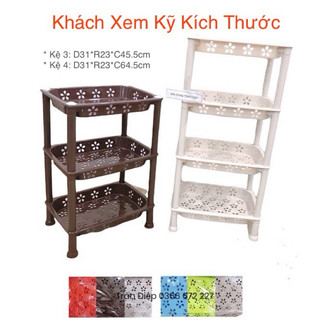 Kệ Bông 3-4 tầng mini ( khách xem kỹ kích thước)