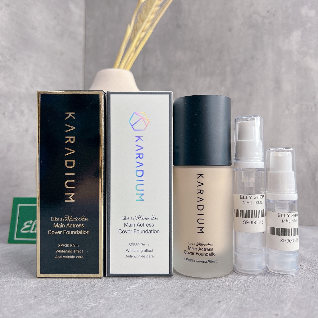 Kem nền Karadium Main Actress Cover Foundation SPF 30 PA+++ 30ml