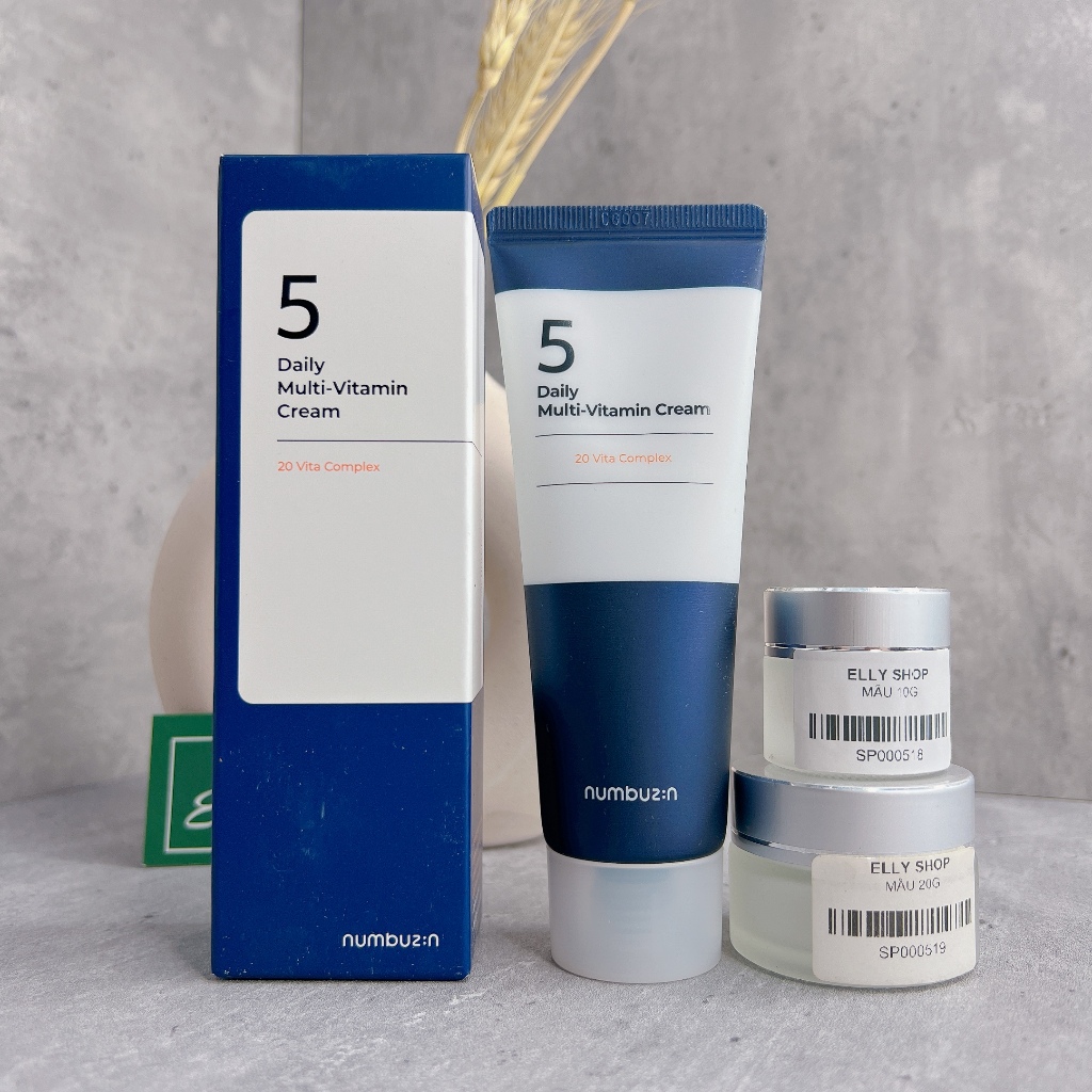 Kem dưỡng ẩm sáng da Numbuzin Daily Multi Vitamin Cream 60ml