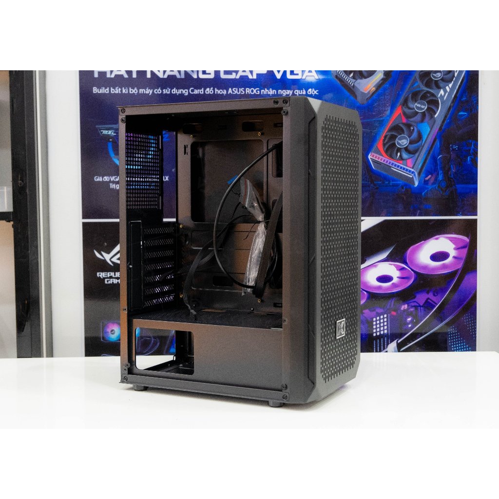 CASE XIGMATEK SKY 3F  - GAMING ATX, KÈM 03 FAN XIGMATEK X22F - Hàng Chính Hãng