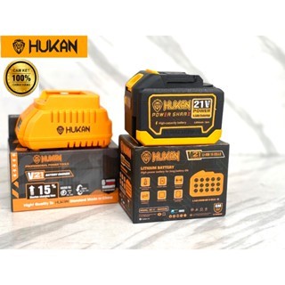 Pin HUKAN 15 Cell, 20 Cell Dung lượng 6A 8A, Mạch 3 mosfed, Cell pin 2000mAh mẫu mới 2023