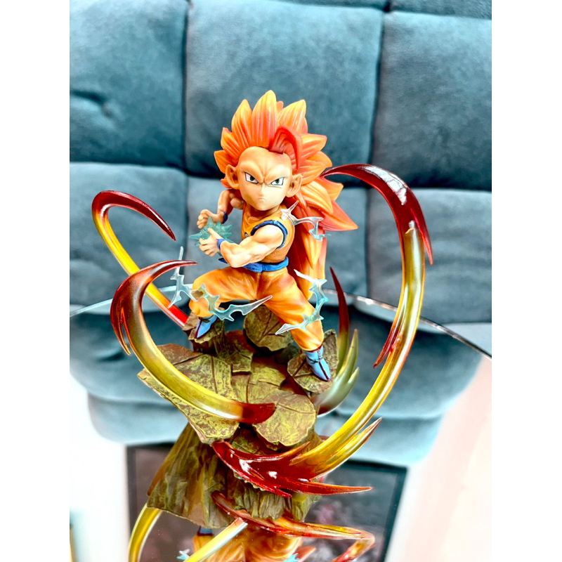 Mô Hình Goku super saiyan 3  Kích Thước 15cm