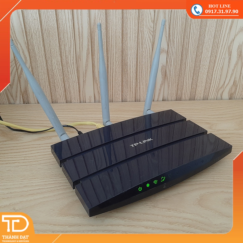 Bộ phát wifi cũ TP-LINK TL-WR1043ND chuẩn N tốc độ 450Mbps dùng tốt