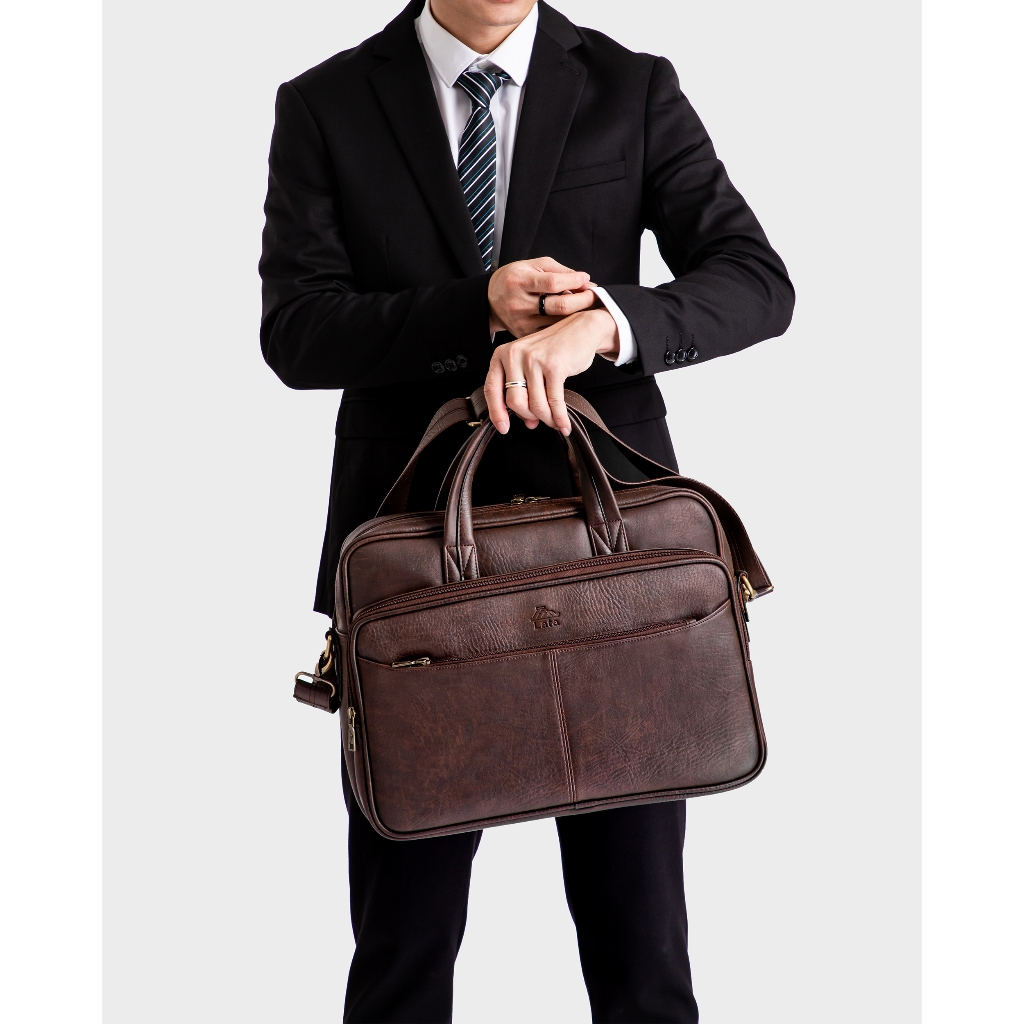 Cặp da nam công sở thời trang Lata CA22