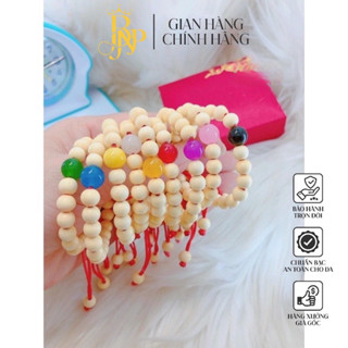  Vòng dâu BNP cho bé mix đá phong thuỷ 