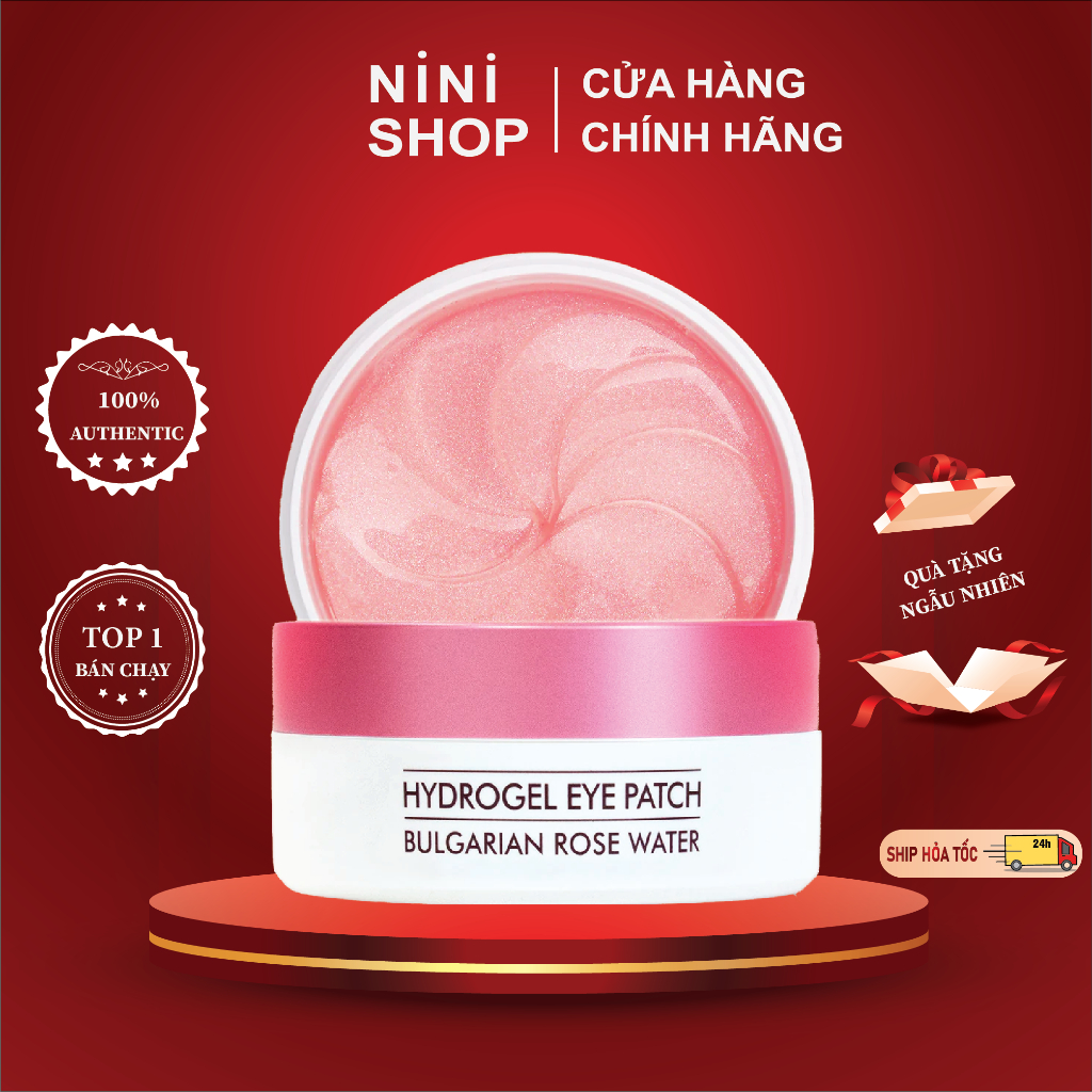 Mặt nạ đắp mắt Heimish Bulgarian Rose Hydrogel Eye Patch 60ea (Renewal)