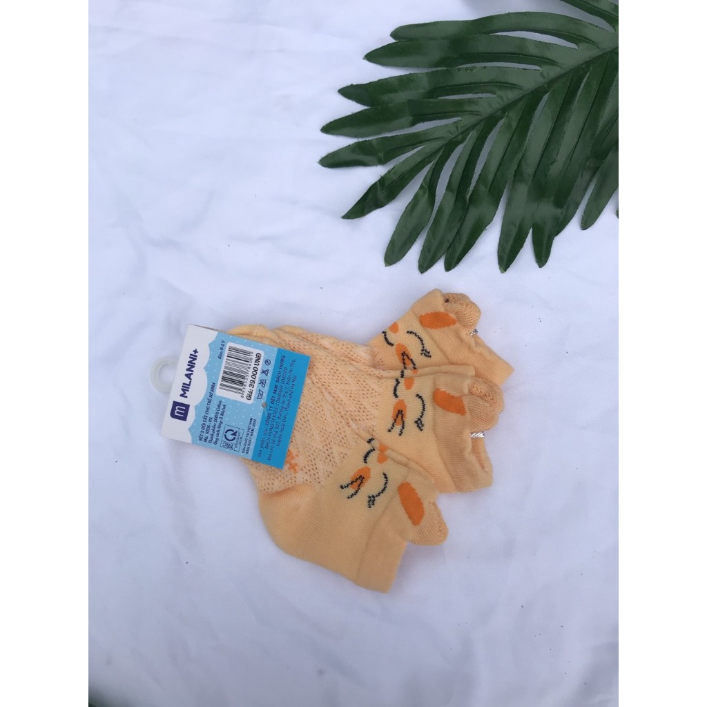 Set 3 đôi tất len  size 0-1y Milanni mềm mại ấm áp cho bé Lunakidsbaby