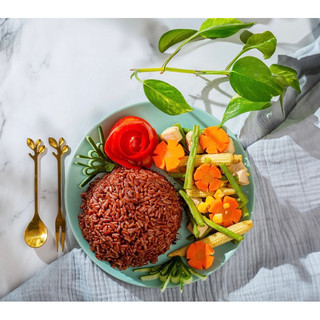 COMBO 2kg Gạo Lứt Đỏ Dẻo Điện Biên ( Gạo Loại 1 )