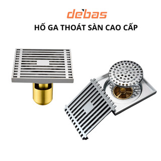 Ga thoát sàn ngăn mùi inox 304 cao cấp thông minh phễu thoát sàn Debas GA 05 Phi 76