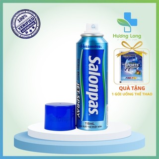 Xịt giảm đau Salonpas Jet Spray - Giảm đau, nhức cơ khớp - Hisamitsu - Chai 118ml