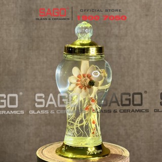 Bình Thủy Tinh Ngâm Sâm Phú Hòa 01 Lít , 02 Lít , 03 Lít , 04 Lít , 05 Lít | Thủy tinh Cao Cấp , Sản Xuất Việt Nam