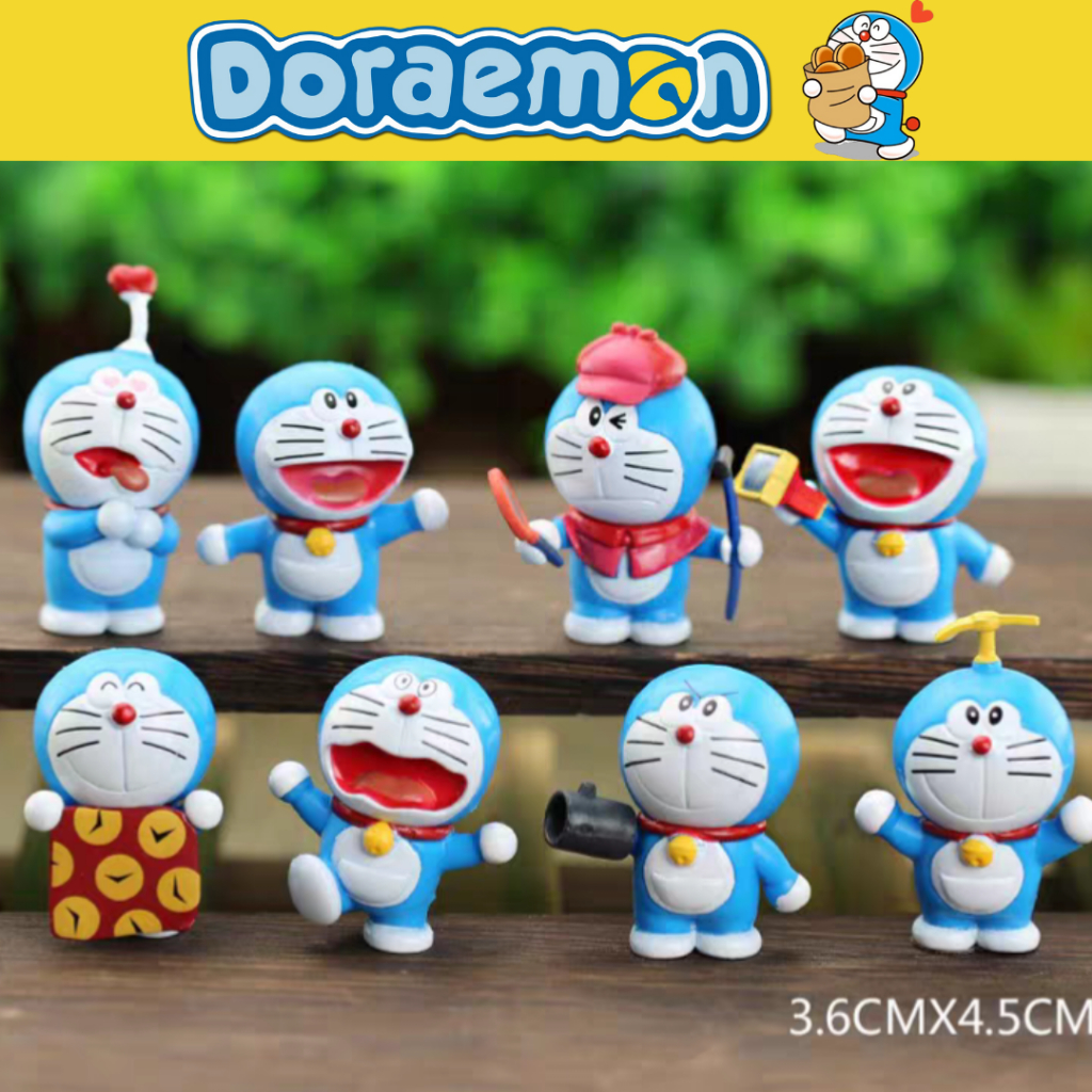 Set mô hình DORAEMON MINI siêu cute