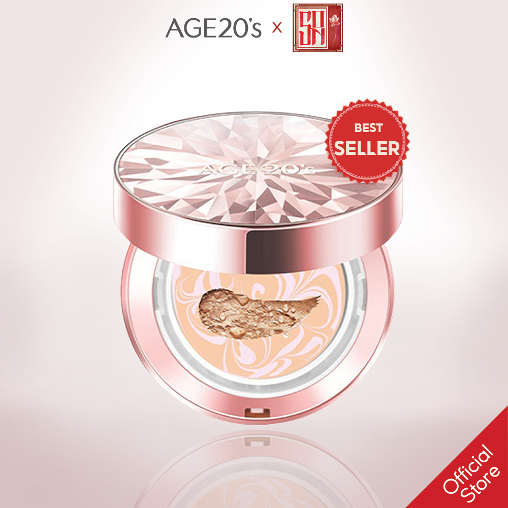 Phấn Nền Lạnh Kim Cương AGE20's Essence Cover Pact ORIGINAL SPF 50+/PA +++ 12.5g