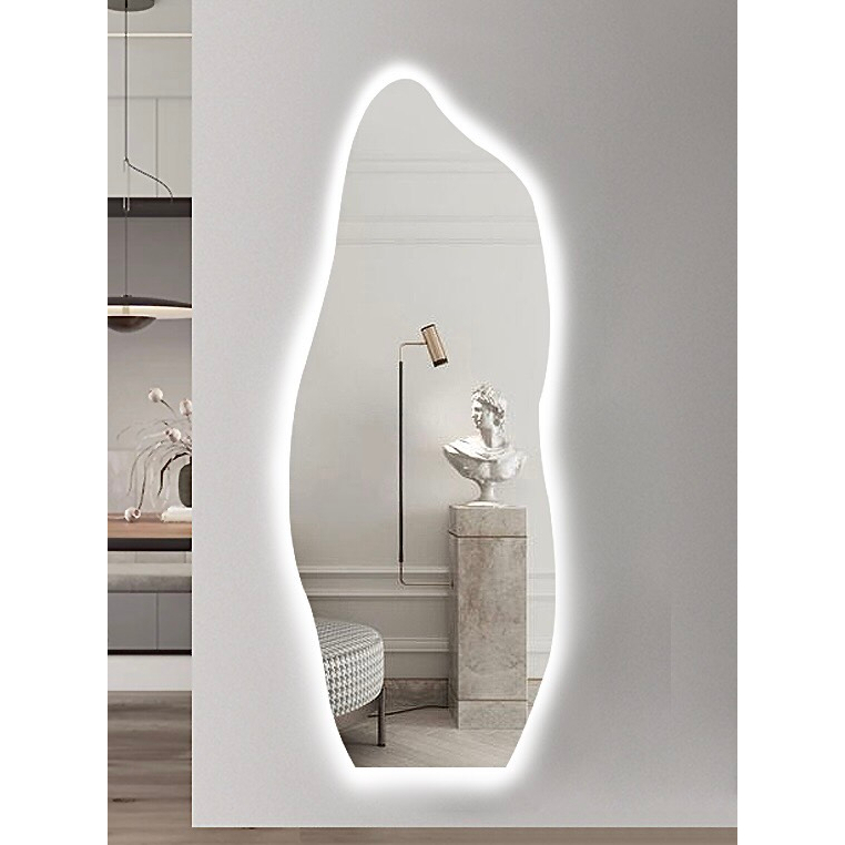 Gương hạt đậu toàn thân có đèn led cảm ứng