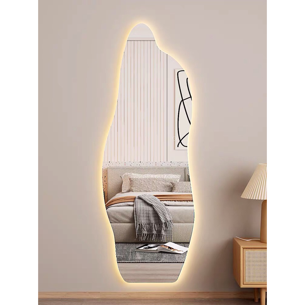 Gương hạt đậu toàn thân có đèn led cảm ứng