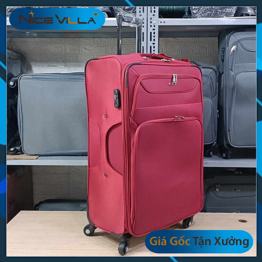 Vali Vải Cao Cấp Mẫu Mới Thời Trang Size 28inch