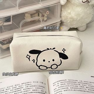 {Hàng Sẵn} Hộp Đựng Bút Bằng Vải Cỡ Lớn Nhân Vật Hoạt Hình Chú Cún Pachacco Kuromi Melody Gấu Dâu Dễ Thương